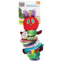 The World Of Eric Carle Pram Toys Very Hungry Caterpillar Wiggly Jiggly Caterpillar Attachable 30Cm