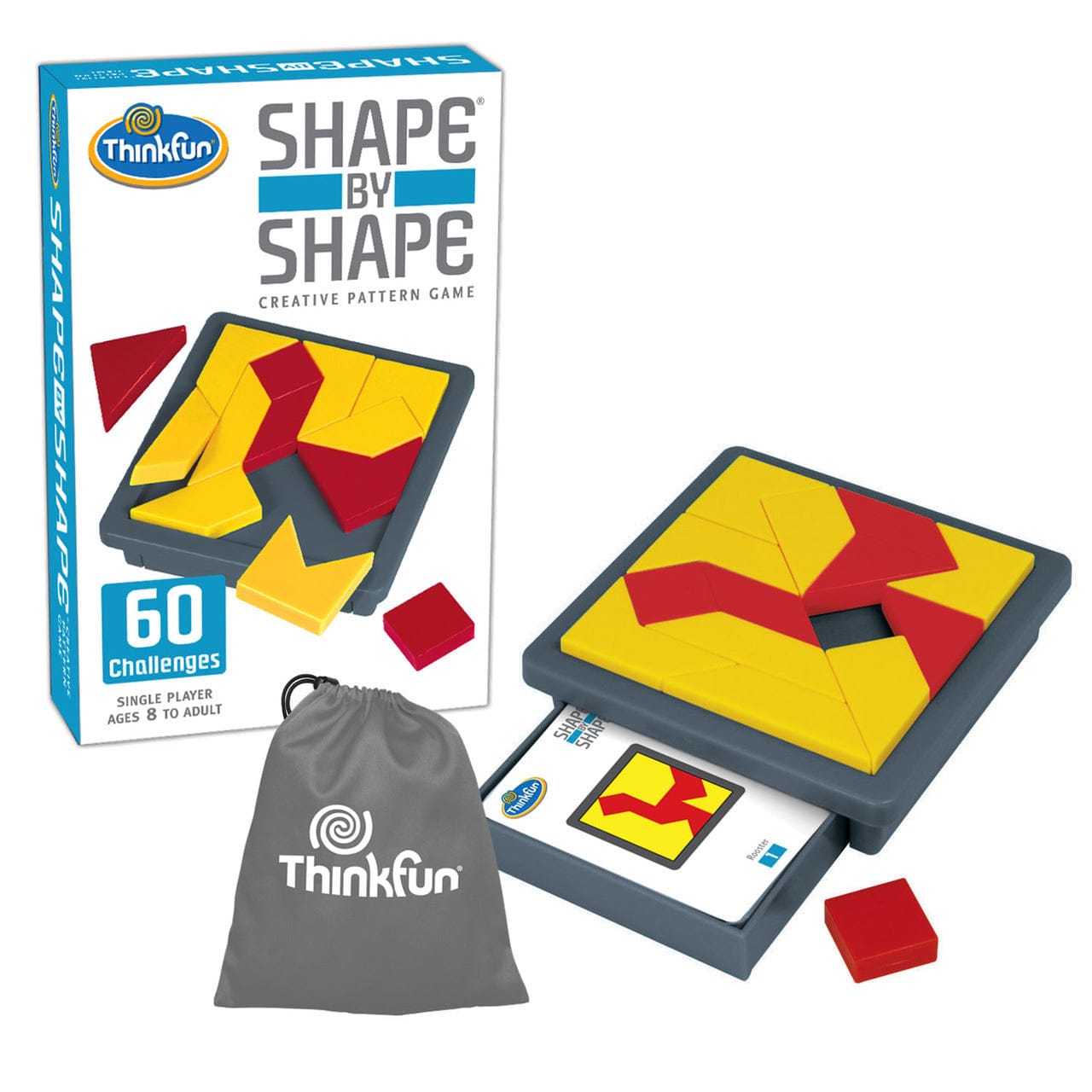 ThinkFun Board & Card Games THINK FUN Shape by Shape Game