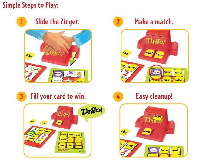 ThinkFun Literacy ThinkFun - Zingo! Sight Words Game