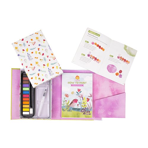 TigerTribe Art & Craft Tiger Tribe – How to Paint – Watercolour 6-0644