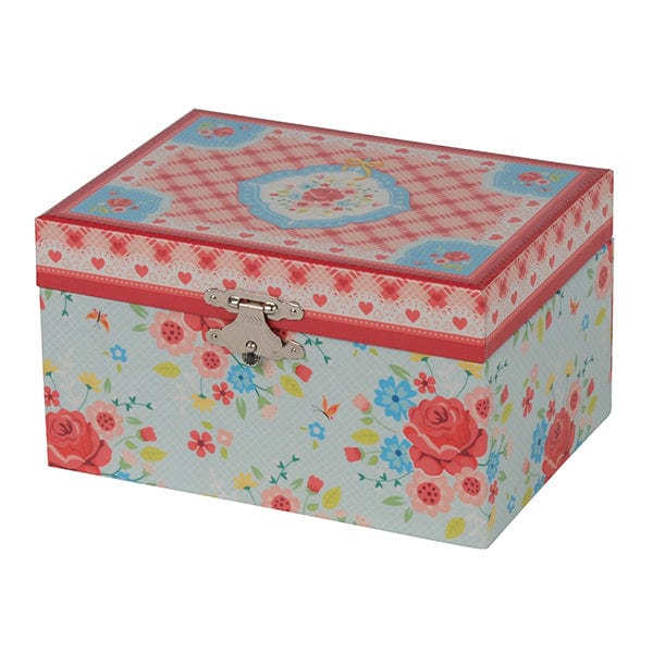 TigerTribe Jewellery & Music Boxes Jewellery Box - Rose Garden