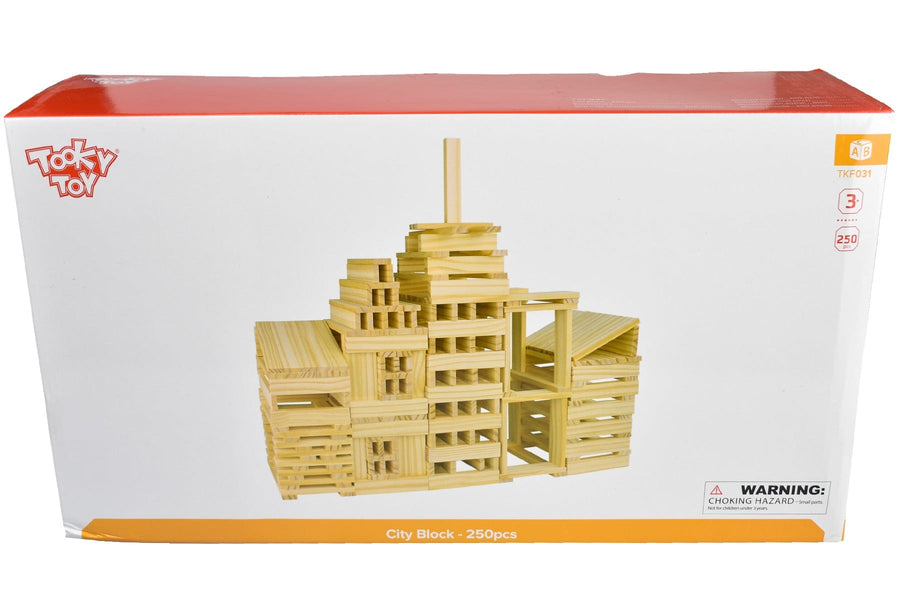 Tooky Toy Blocks City Block - 250Pcs