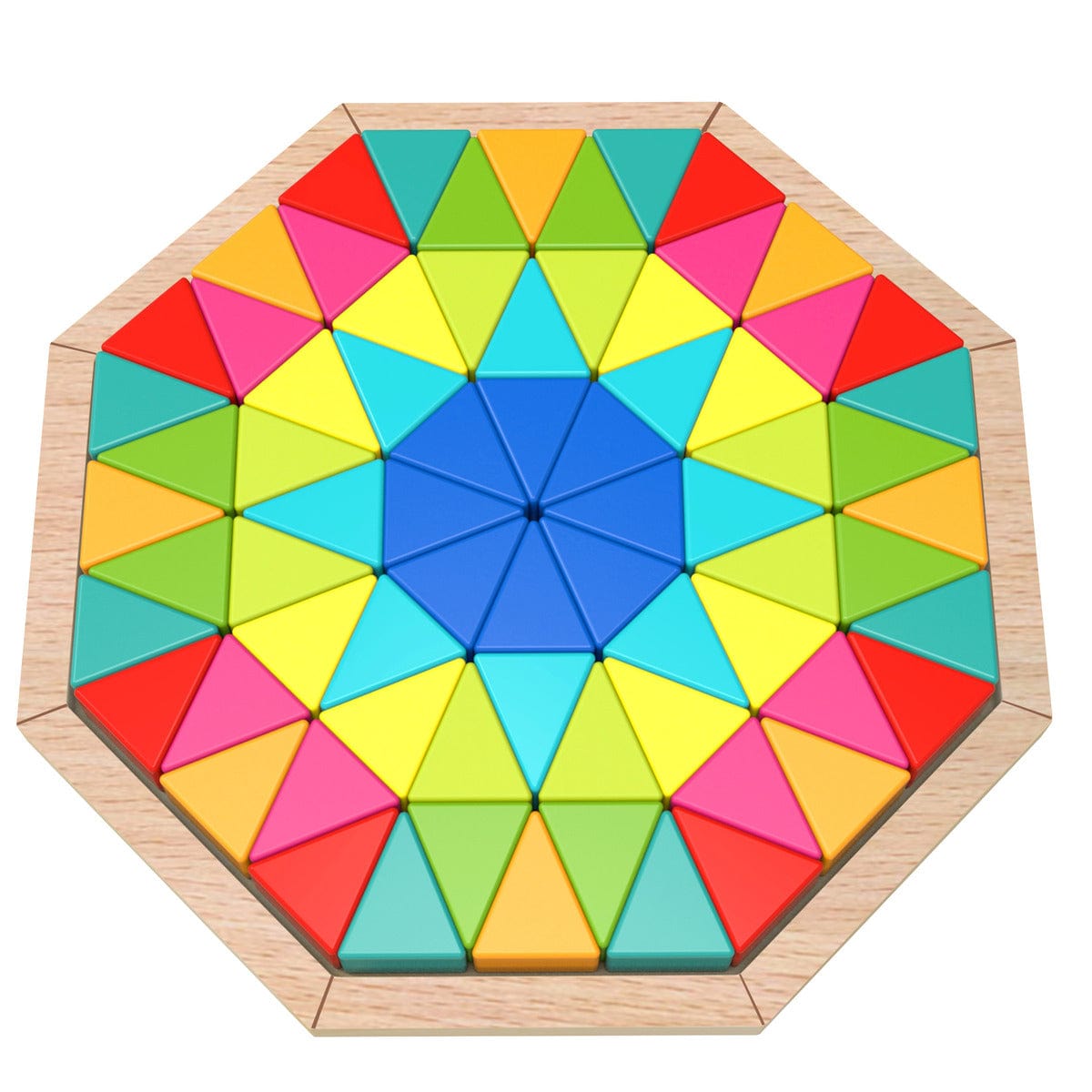 Tooky Toy Wooden Puzzles Octagon Puzzle