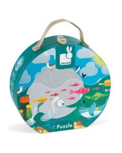 Janod - Ocean Suitcase Puzzle