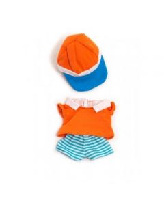 Miniland Clothing Summer polo set, 21 cm