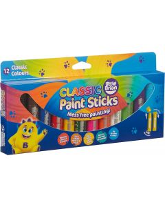 Little Brian Paint Sticks - Classic 12 pk