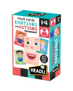 Montessori Flashcards Emotions and Actions