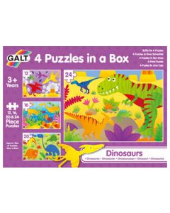 Galt Four puzzles in a box Dinosaurs