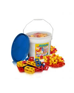 Mobilo Construction Toy - Large Bucket 234 Pcs