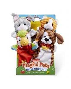Melissa and Doug Hand Animal Puppets – Pets