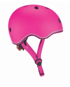 Globber Helmet w/Flashing Light - Pink 46-51cm
