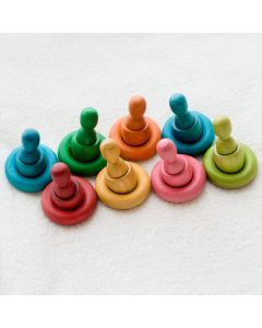 QToys Rainbow People Cups and Rings