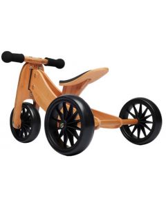 Kinderfeets Bamboo Tiny Tot Trike and Balance Bike