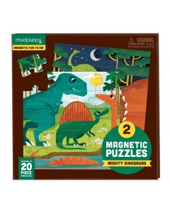 Magnetic Puzzle - Dinosaurs 20 Pieces
