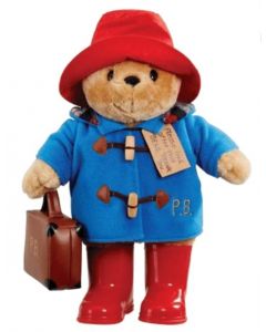 Paddington With Boots Embroidered Coat & Suitcase Large