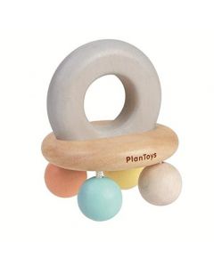 PlanToys - Bell Rattle - Pastel