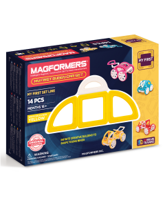 Magformers My First Buggy Car Set (Yellow)