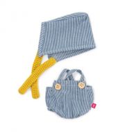 Miniland Clothing overalls and headscarf (21 cm Doll)