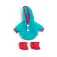 Miniland Clothing Raincoat & Wellingtons, 21 cm