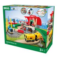 BRIO Central Station Set with 37 pieces