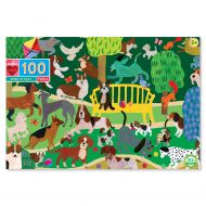 eeBoo 100 Pc Puzzle - Dogs at Play
