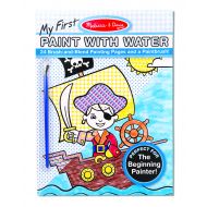 Melissa and Doug My First Paint with Water - Pirates, Space, Construction & More