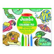 Melissa and Doug Jumbo Colouring Pad - Animals