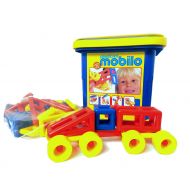 Mobilo Construction Toy - Standard Bucket 104 Pcs