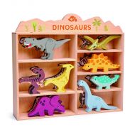 Tender Leaf Wooden Dinousaur Set