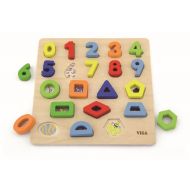 Number, Block And Shape Puzzle