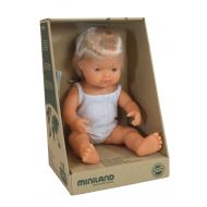 Miniland Doll Caucasian Boy, 38 cm
