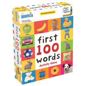 First 100 Words Flash Cards Activity Game