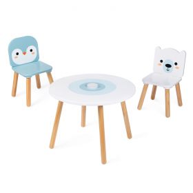 Janod - Table and Chairs Polar