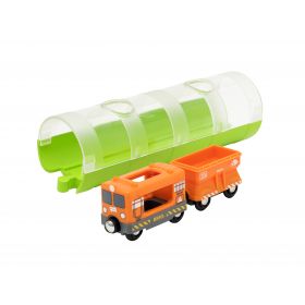BRIO Train - Cargo Train and Tunnel- 3 pieces