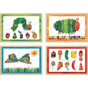 The Very Hungry Caterpillar 4 in 1 Wooden Puzzle Box