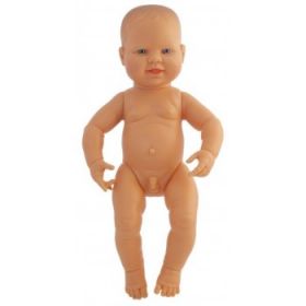 Miniland Caucasian Boy, 40 cm Naked