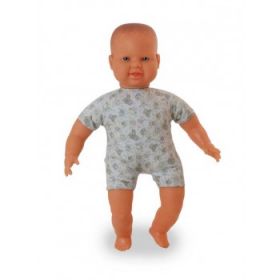 Miniland Doll Soft Bodied Doll with articulated head, Caucasian, 40 cm