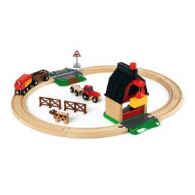 Brio Train Set - Farm Railway Set- 20 pieces
