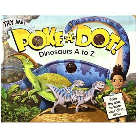 Melissa and Doug Poke-A-Dot - Dinosaurs A to Z Book