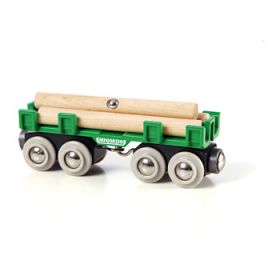 BRIO Vehicle - Lumber Loading Wagon, 4 pieces