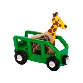 BRIO Vehicle - Giraffe and Wagon 2 pieces