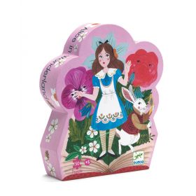 Alice in Wonderland 50pc Silhouette Puzzle