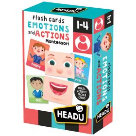 Montessori Flashcards Emotions and Actions