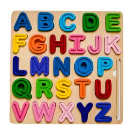 ABC (Uppercase) Chunky and Tracing Puzzle