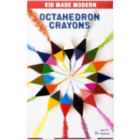 Kid Made Modern - Octahedron Crayons