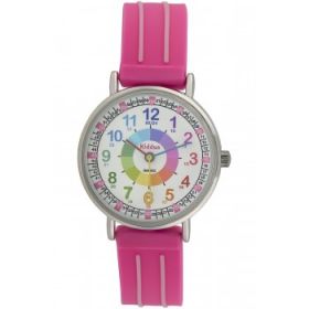 Kiddus Watch - Water Resistant - Teaching Watch - Pink