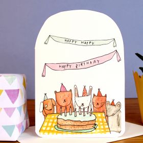 Laura Skilbeck Card - Animal Party