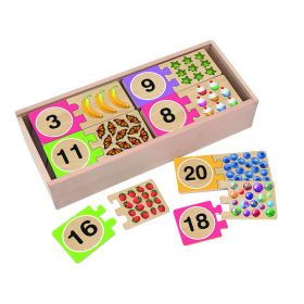 Melissa and Doug - Numbers Wooden Puzzle Cards