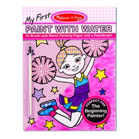 Melissa and Doug My First Paint with Water - Cheerleaders Flowers Fairies