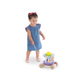 Melissa and Doug - First Play - Carousel Pull Toy